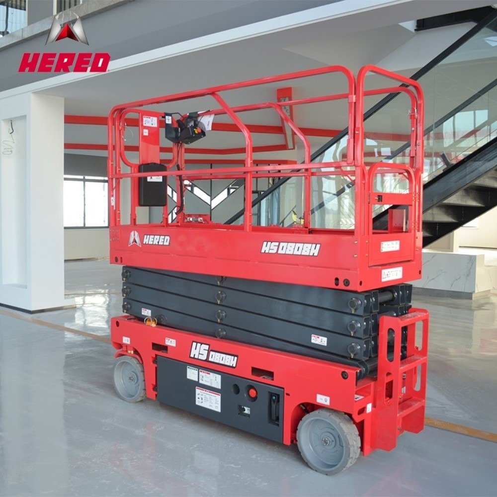 Voiture élévatrice à ciseaux hydraulique HS0607H HS0607H Hydraulic Scissor Lift Car