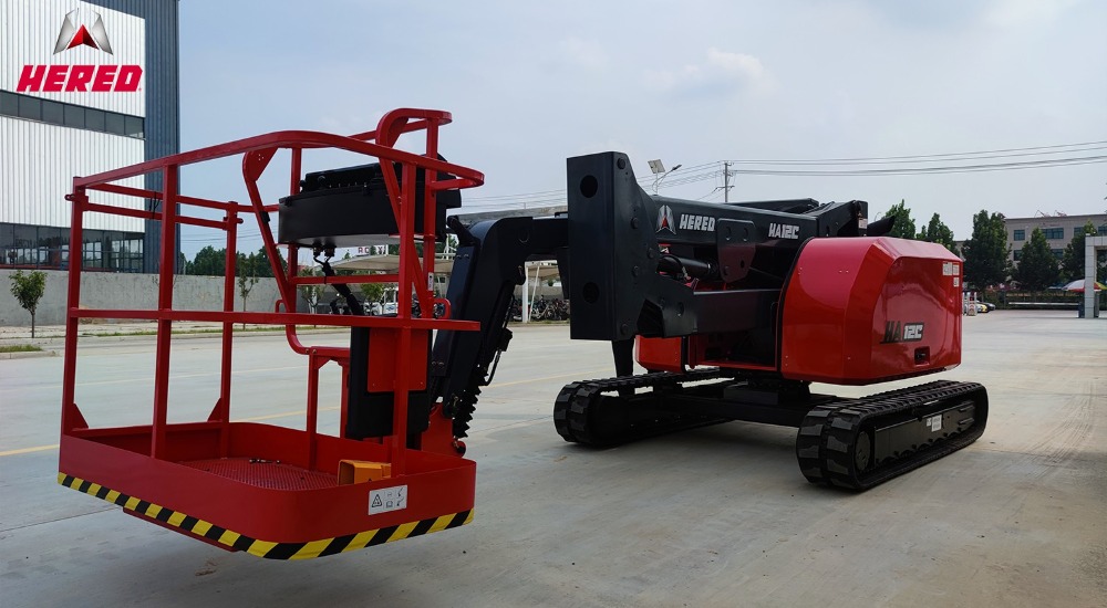  12 meters Manlift Aerial Lift Skyjack Crawler Boom Lift