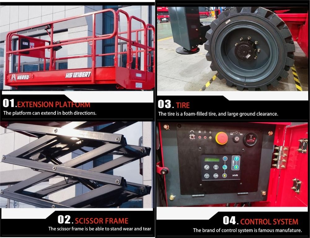 Outdoor Rough Terrain Tracked Crawler Scissor Lift Outdoor Rough Terrain Tracked Crawler Scissor Lift