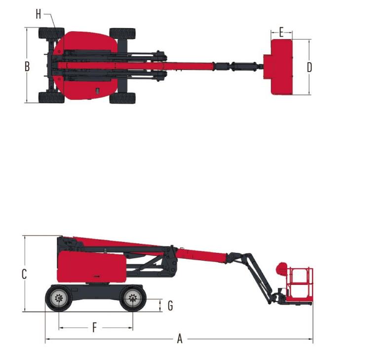 10m-45m Aerial Work Platform Towable Articulating Boom Lift 10m-45m Aerial Work Platform Towable Articulating Boom Lift