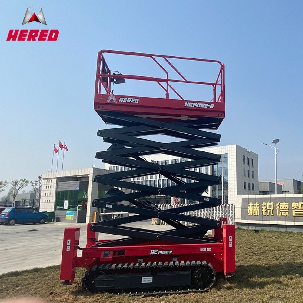HC1216E-R Crawler Scissor Lift Car